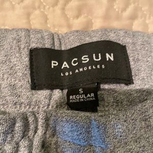 PACSUN Men’s size small fitted grey joggers